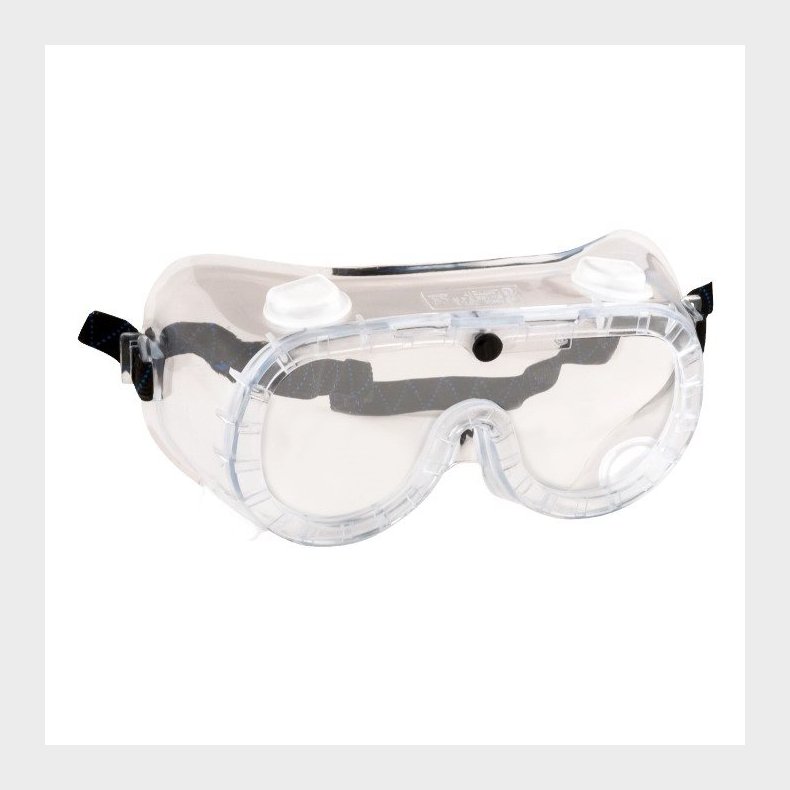 Sikkerhedsbriller Goggles m/indirekte ventilation